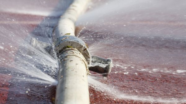 Burst Pipe Cleanup in Hampton